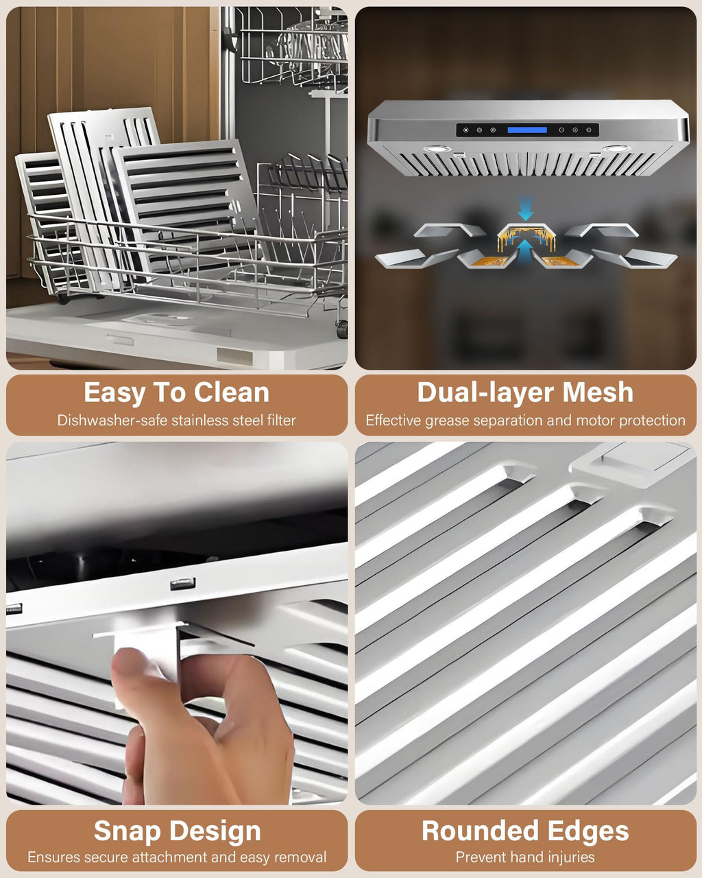 30 inch 900 CFM Stainless Steel Under Cabinet Range Hood W374731