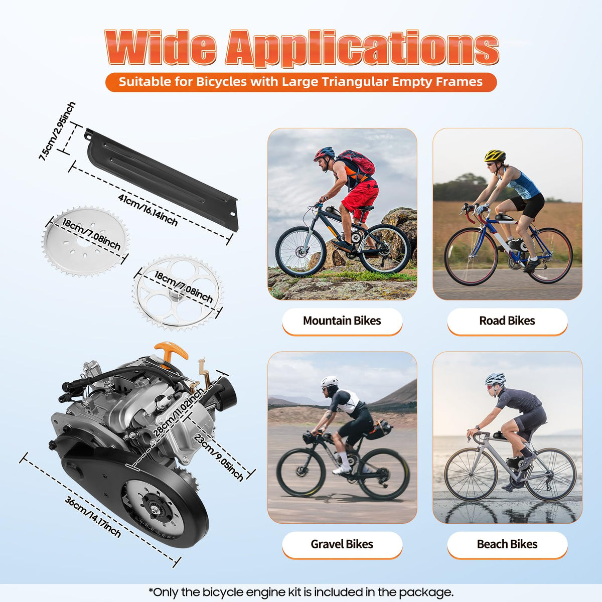4-Stroke Bicycle Engine Kit Y5071