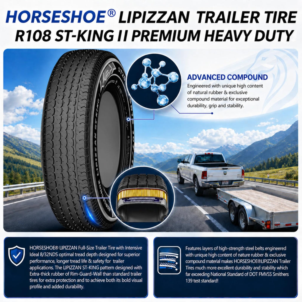 ST205/75R15 10-Ply Trailer Tires E35999
