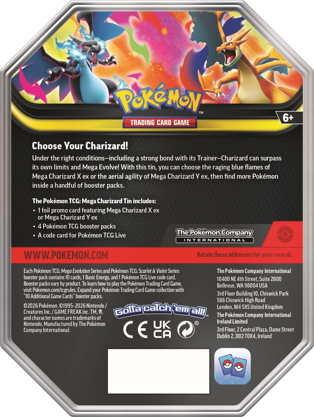 Pokémon TCG Tin O5158