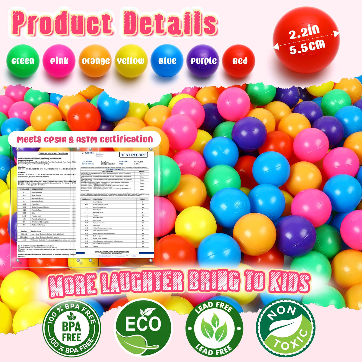 Plastic Ball Pit Balls R37917
