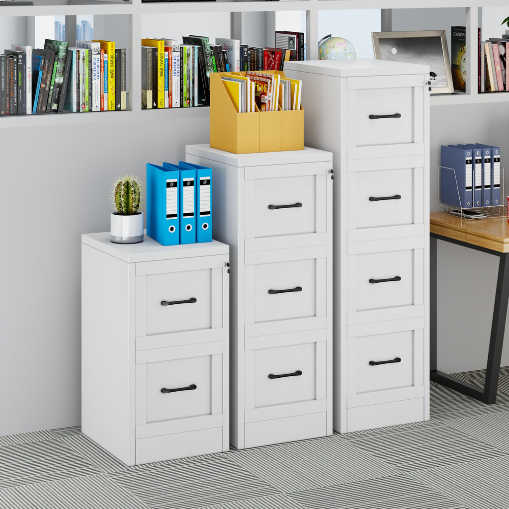 4 Drawer Metal File Cabinet with Lock S512