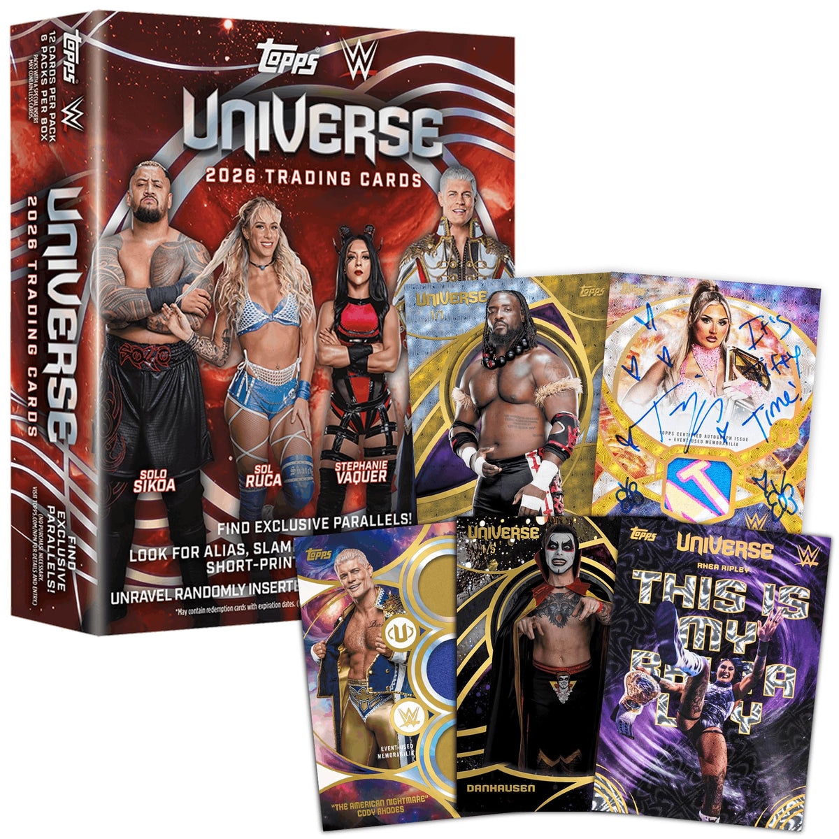 2026 Topps Universe WWE Mega Box D7518